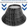 UV Filter with Filter Box, Diameter 82 mm Blocking Filter, Universal Glass Filter for Camera Lens, Blocks Ultraviolet Rays, Camera Lens Protection