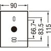 Oderik OB080409LR LED Bracket Light, High Color Rendering Small, Non-dimmable, Equivalent to 60W Incandescent Lamp, Bulb Color: