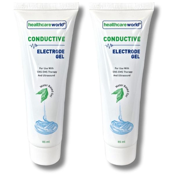 Conductive TENS Gel Adhesive Electrode Gel for TENS EMS x 2 Tubes