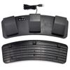Mechanical USB Foot Control Action Three 3 Triple Switch Pedal HID Game PC Media
