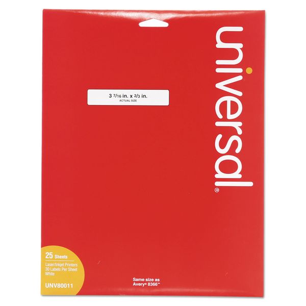 Universal Self-Adhesive File Folder Labels