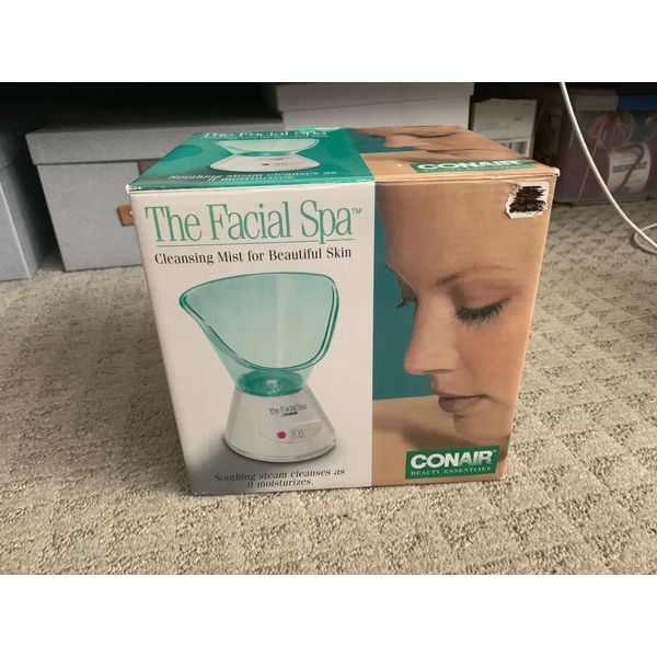 CONAIR The Facial Spa Steamer Tabletop Electric Face Steam Pore Cleanser Steam