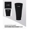 JAKO Unisex Replacement Stocking Shin Pads 2.0, Black, L