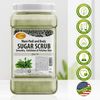 SPA REDI - Sugar Body Scrub, Green Tea, 128 Oz - Exfoliating, Moisturizing, Hydrating and Nourishing, Glow, Polish, Smooth and Fresh Skin - Body Exfoliator