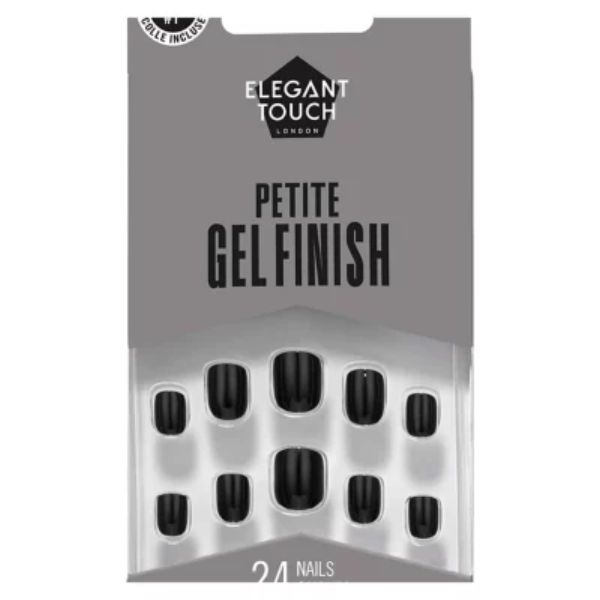Elegant Touch Petite Nails Colour Black Caviar