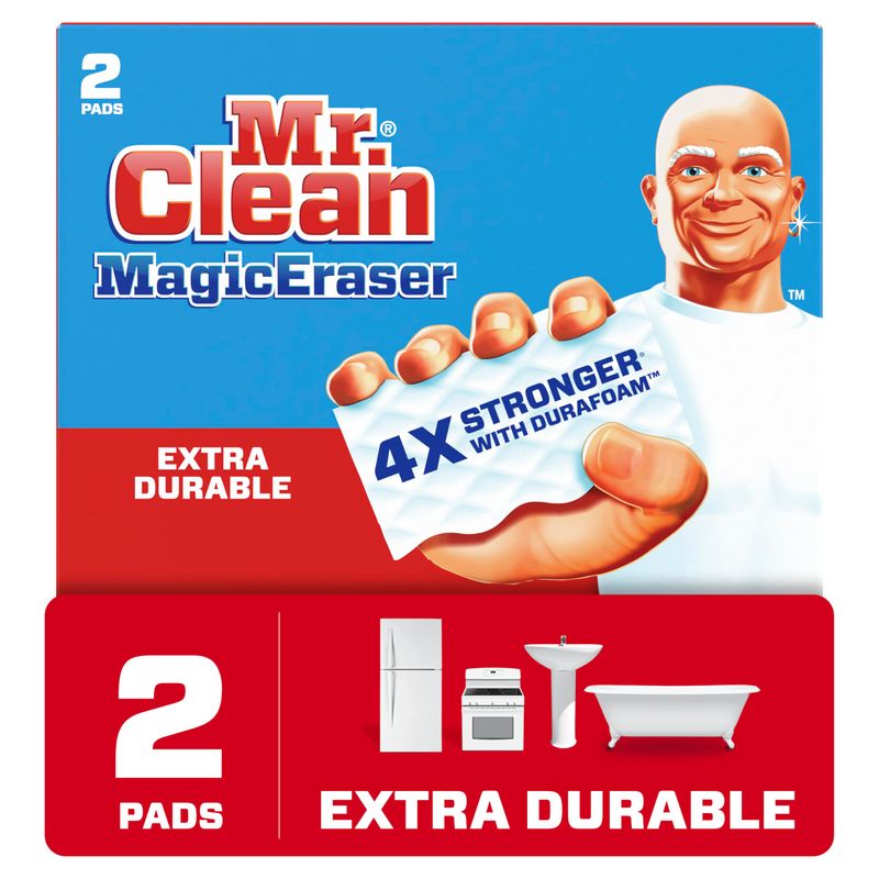 Mr. Clean Magic Eraser, Extra Power, 2 Ct - Online Marketplace ...