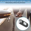 [A ABSOPRO] Compatible with Ma-zda 3 Keyless Entry Remote Key Fob Replacement Case Key Shell Case 3 Buttons for 2009-2012