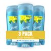 Secret Invisible Solid Antiperspirant and Deodorant, Vanilla Scent, 2.6 oz (3 Pack)