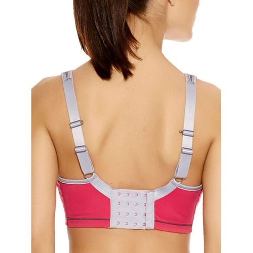 Freya Women's Sonic Underwire Spacer Molded Sports Bra, Hot Crimson, 28E