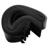 WARRIOR Grip Cord Cover Sleeves for Tattoo Machine Cable 5x116cm Pack of 125pcs Colors Red Blue Black (BLACK)