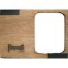 Labrador Retriever Engraved Wood Picture Frame Magnet