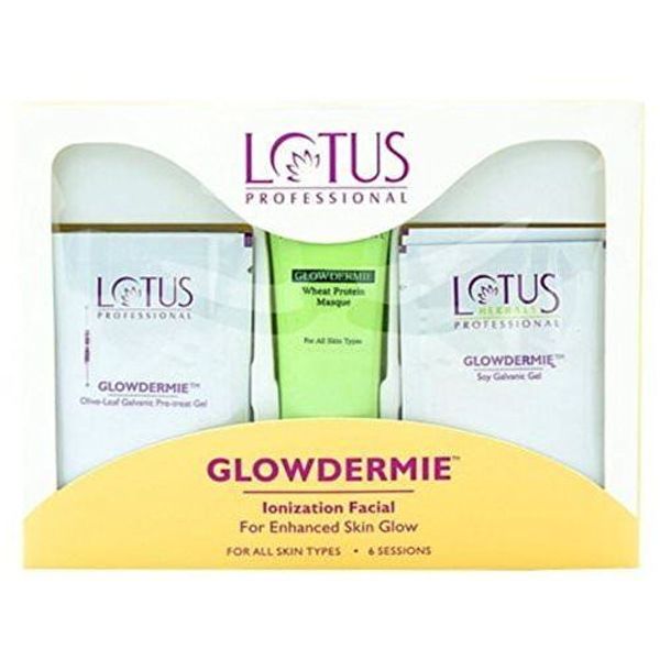 LOTUS HERBALS PROFESSIONAL GLOWDERMIE IONIZATION FACIAL FOR ENHANCED SKIN GLOW