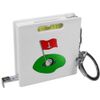 Azeeda 'Golf Ball & Hole' Keyring Tape Measure/Spirit Level Tool (KM00016329)