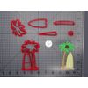 Palm Tree and Surfboard 266-F694 Cookie Cutter Set