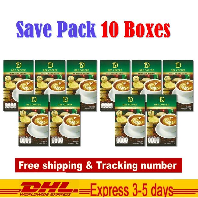 10x Dee Coffee Instant Arabica Collagen Weight Control Anti Aging Bone Health