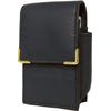 Knight Leather Cigarette case Lighter Holder (Black)
