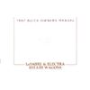 1987 Buick Le Sabre Electra Estate Wagon Owners Manual User Guide