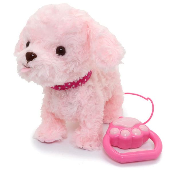 Mother Garden 506-21553 Walk Together Series Poodle-chan Pink (Plush, Dog, Electronic Pet)