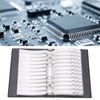 Kadimendium SMD Resistor Electronic Sample Book Series Electronic Components Kit Resistor Assorted Folder 4250Pcs 170 Value 0805