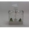 Hand painted Snowman with Trees Soap and Lotion Dispenser