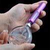 3Pcs 5ml Mini Refillable Travel Portable Perfume Atomizer Bottle Spray Pump Case