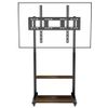 40" 45 55 60 65 70 75 80 86" Floor TV Stand LED Mount Bracket Height Adjustable