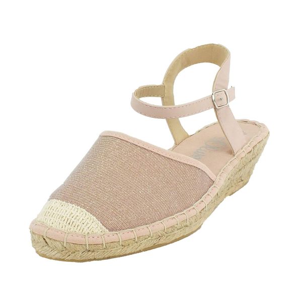 s.Oliver RED Label Espadrille Espadrilles rosa-Glitter Grösse 39