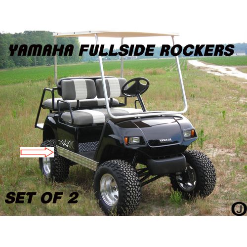 Fits YAMAHAA G14 and up Golf Cart Diamond Plate FULL Side Panels