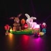 VONADO LED Light for Lego Easter Rabbits Display 40523, Multicolor, Plastic, Modern Style
