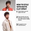 AMERICAN CREW Matte Clay Spray 5.1 Fl Oz (Pack of 1)