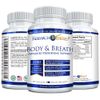 Research Verified Body & Breath Natural Deodorant & Freshener - Bad Breath & Body Odor Supplement - 60 Capsules (1 Month Supply)