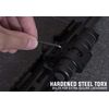 Monstrum 1 Inch Offset Picatinny Rail Mount for Flashlights with Quick Release