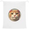 'Smiling Ginger Cat' Laundry/Washing/Storage Bag (LB00035896)