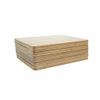 12pc, 15X11" Bulk Plain Bamboo Serving Tray, Charcuterie Platter, Cutting Boards
