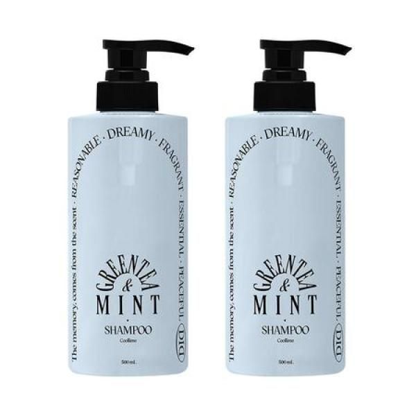 Odded Cool Lime Shampoo 500ml Green Tea Mint 2pcs_MC