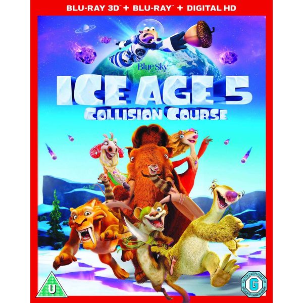 Ice Age 5: Collision Course 3D [Blu-ray] [2016]