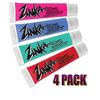 Zinka 4 Pack - Red/Pink/Teal/Blue