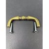 Belwith Solid Antique Brass Drawer Pulls Handle Cabinet 3" Center With Screws