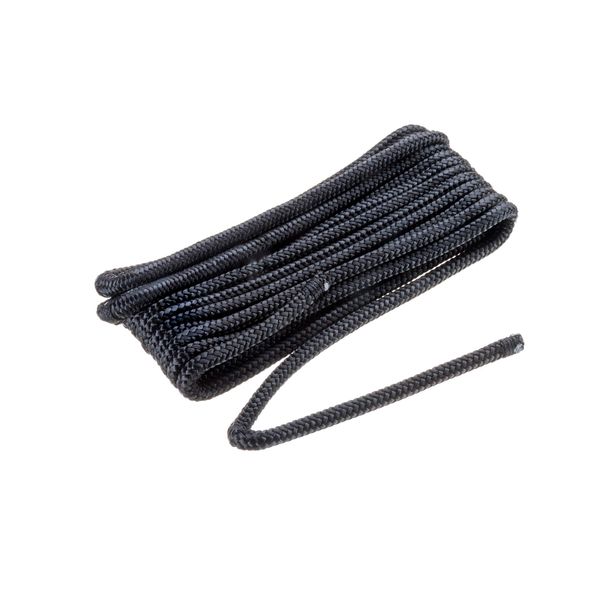 SEACHOICE Double-Braid Nylon Fender Line 1/4 x 6' 40861 Black