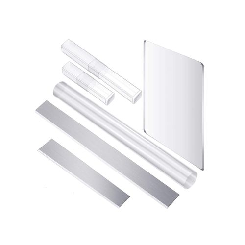 YFFSFDC Dough Tools, Set of 4, Clay Carving Cutter, For Ceramics, Acrylic Sticks, Clay Plates, Acrylic Plates, DIY Cutting Tools, Ceramics, Dough Tools, Crafts, Beginners