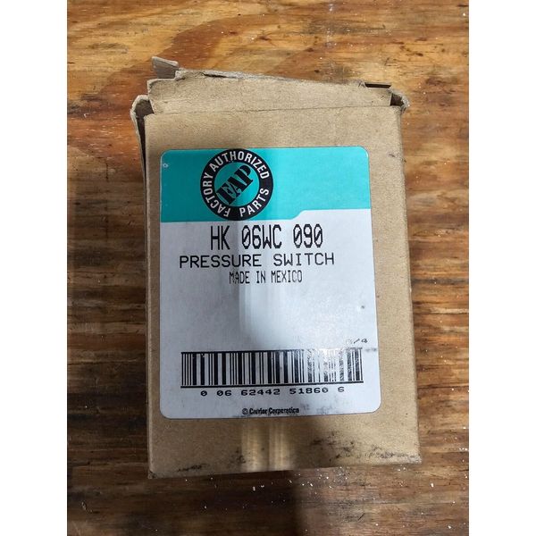 Carrier/Bryant Furnace Pressure Switch HK06WC090