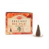 Hem Cones Precious Rose - 10 Cones - Hem Incense From India