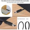 Uogw 2 Pack DC Power Extension Cable 10ft 2.1mm x 5.5mm Compatible with Black 