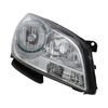 Headlights Assembly Headlamps Chrome For 2008-2012 Chevy Malibu Left & Right