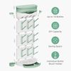 DIY Larger Bottle Drying Rack for 18 Bottles, Space Saving Countertop Vertical R