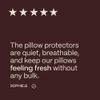 Airley Australian Tencel Jacquard Pillow Protector Two Pack
