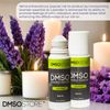 DMSO Roll-On Lavender Scented – 3 oz, 99.995% Pure (4 Pack)