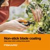 Fiskars Micro-Tip Pruning Snips Garden Clippers - Plant Cutting Scissors with Sharp Precision-Ground Non-Stick Blade - 2-Count