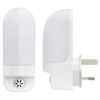 LED Plug in Night Light Dusk to Dawn Automatic Sensor Cool White A88 for Childrens Room
