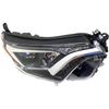 Halogen Headlight Passenger Side For 2016-2018 Toyota RAV4 with Chrome Bezel